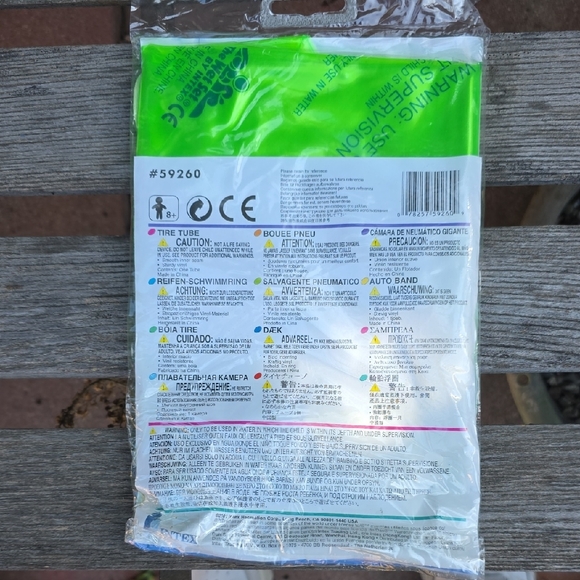 Colorful Inflatable Swim Rings - Picture 3 of 4